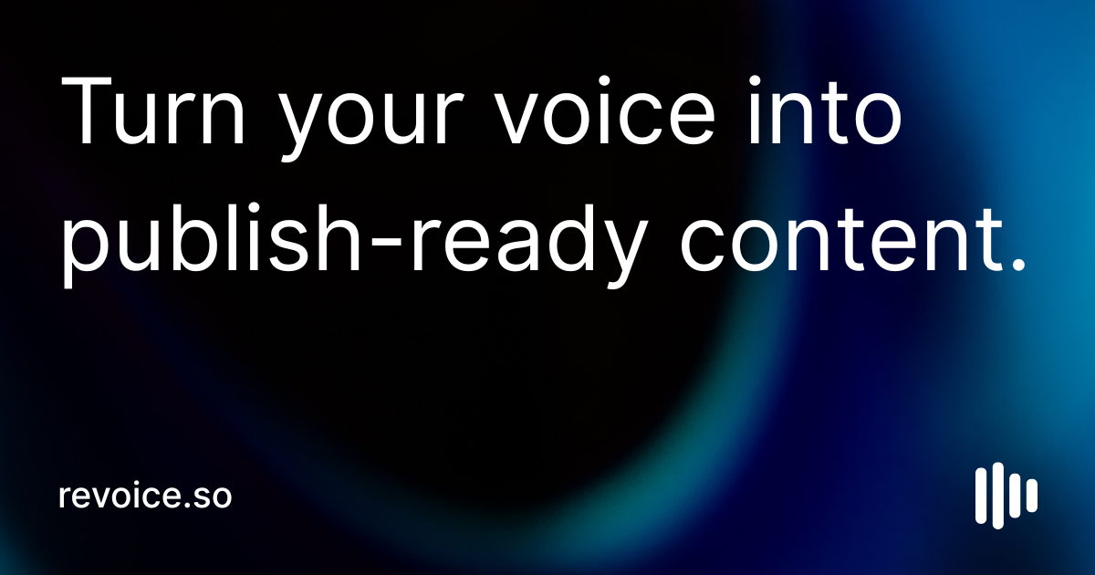 Revoice.so Screenshot